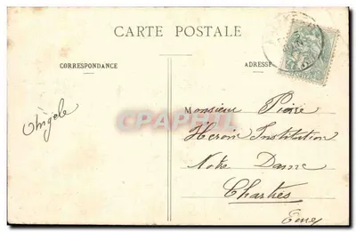 Paris - O Funicular de Montmartre e o Sacré-Cœur — editor anônimo, n° 415 — Verso