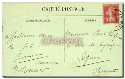 Paris — Notre-Dame — Une Chimère — Éd. L.I. n°451 — Verso