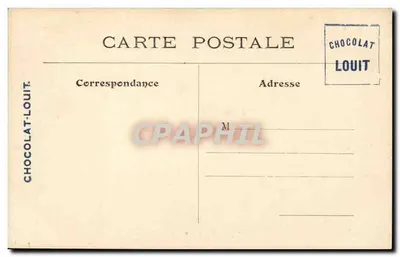 Paris — A Sorbonne — L. J. & Cie, Angoulême-Paris — Verso