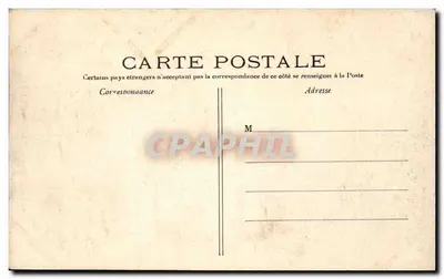 Parijs — Het Square du Temple en de Mairie van het 3e Arrondissement — C. M. n°191 — Achterkant