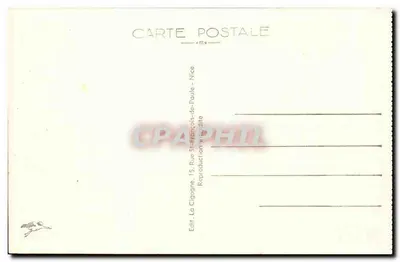 Monte Carlo — Os Jardins e o Casino — CPHAPHIL 1404 — Verso