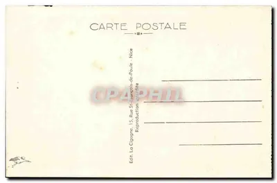 Monte-Carlo — O Casino — Editor La Cigogne, Nice, n° 1439 — Verso