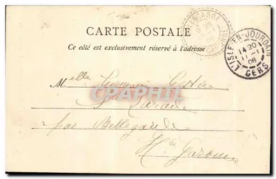 Paryż — Wieża Jean-Sans-Peur — C.L.C. — wydawca C.L.C. — Rewers