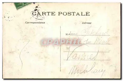 Paryż — Plac Clichy — widok placu z centralnym monumentem — wydawca nieznany, n° 73 — Rewers