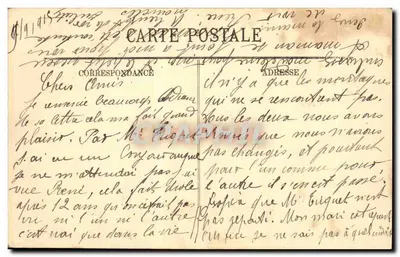 Paryż — Cmentarz Père-Lachaise — Pomnik Zmarłych — LL. — N° 670 — Rewers
