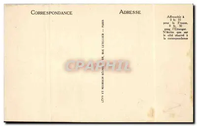 Paris — A Estátua da República — LL — 840 — Verso