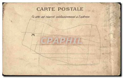 Wystawa Uniwersalna w Paryżu 1900 — Pałac Sił Ziemskich i Morskich — wydawca nieznany — Rewers