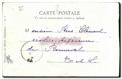Paryż — Katedra Notre-Dame — Kolekcja Petit Parisien, N° 7 — Rewers