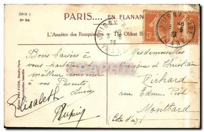 Notre-Dame w Paryżu — Widok zimowy — Yvon, Paryż — Rewers