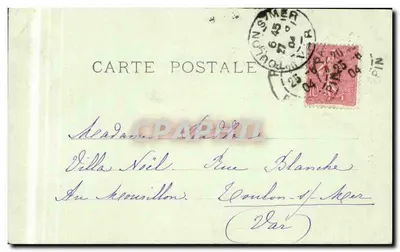 Paryż — Façada Katedry Notre-Dame — LL 127 — Rewers