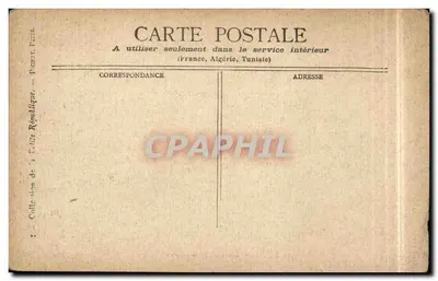 PARIS — Pałac Bourbon — Zbiór Małej Republiki, Paryż — Rewers