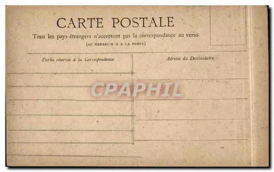 Parijs — Het Paleis van Justitie — Collectie Petit Journal — Achterkant