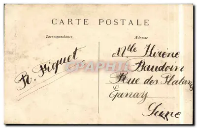 Buttes-Chaumont — Mała Czystka — C. M. — Rewers