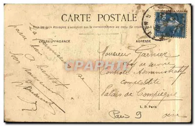 Paris — Boulevard des Capucines — L.D. — Verso
