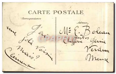 Paryż — Rue Castiglione i kolumna Vendôme — wydawca ELD, nr 4646 — Rewers