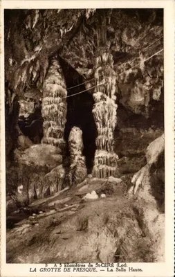 A Gruta de Presque — A Sala Alta — Phototypie-Hélio, Limoges