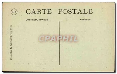 Le Diplodocus — Musée d'Histoire Naturelle du Jardin des Plantes — Offert par M. Carnegie — Verso
