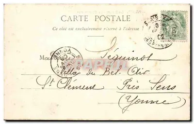 Paris - La Bourse du Commerce — Séguinot, éditeur n° 9602 — Rewers