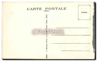 Paryż (7) — Wieża Eiffla — L. Boisson, wydawca, 50, rue du Temple - Paryż — Rewers