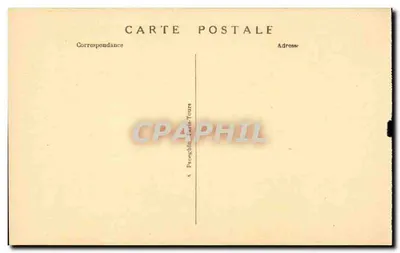 Chambord — Zamek - Duża Latarnia — A.P. — Rewers