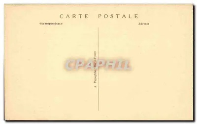 Chambord — O Castelo — O Oratório de Francisco I — A.P. — Verso