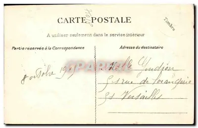 Montmartre — A Basílica do Sacré-Cœur de Montmartre — G. C. A., Paris, n° 665 — Verso
