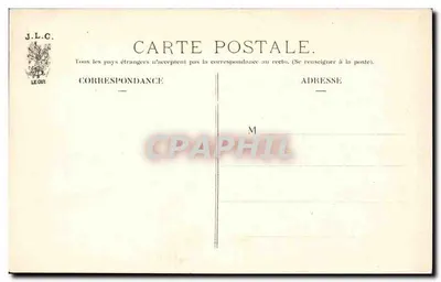 Paris — Arco do Triunfo — J. L. C. — Verso
