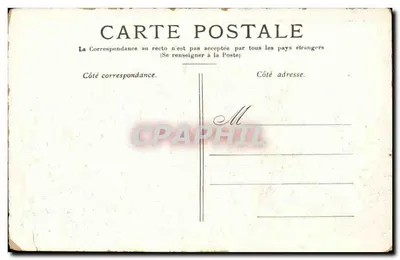 Paryż — Grand Palais, Champs-Élysées — Wydawca nieznany — Rewers