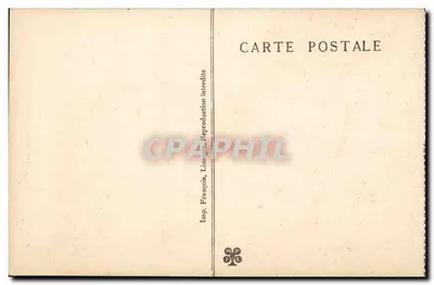 Grotty BETHARRAM — Część dolna — Pyrénées — Rewers