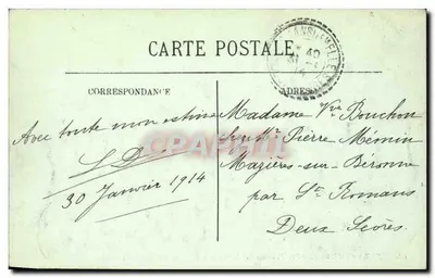Paryż (XII) — Plac Daumesnil i Fontanna Château-d'Eau — LL. n° 646 — Rewers