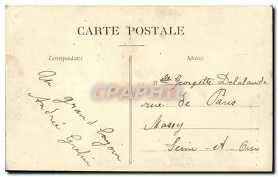 Paris-Montmartre (XVIIIe) — Funicular e Coração Sagrado — Éd. V. 404 — Verso