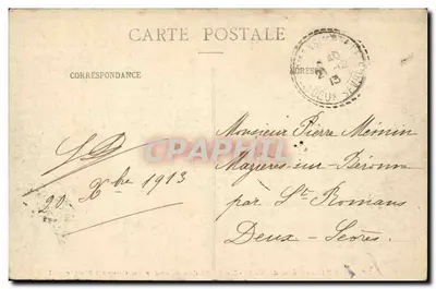 PARIS - Hôtel de Ville - Sala posiedzeń Rady Miejskiej — wydawca nieznany, numer serii 181 — Rewers