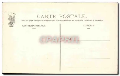 Paryż — Chimery z Notre-Dame — J. L. C. — Rewers