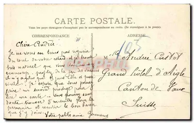 Bois de Boulogne — Allée des Acacias — Marmuse, Paris, n°57 — Verso