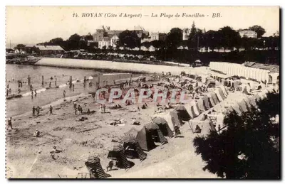 Royan (Côte d'Argent) — Plaża Foncillon — BR.