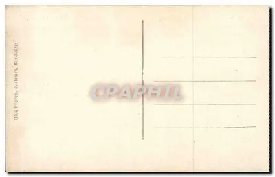 La GRANDE-COTE (Côte d'Argent) — La Plage à marée basse — Le Casino — BR. — Verso