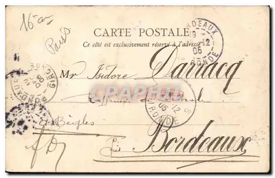 Bois de Boulogne - Le Luc — AmiTiés — Editor E.R., Paris, n°114 — Verso