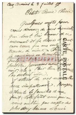 PARIS — A Praça da Concórdia — editor não identificado — Verso