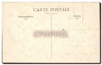 Paryż — Boulevard Malesherbes — widok z figurą i budynkami — Rewers