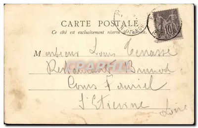 Sacré-Cœur de Montmartre — Paris — B.F., Paris, n° 103 — Verso