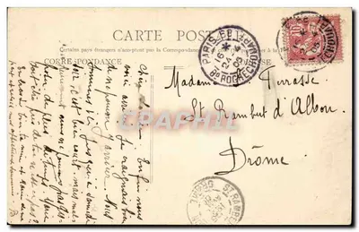 Paris — Um Canto do Lago Daumesnil — Processos C. Jeangette, n°39 — Verso