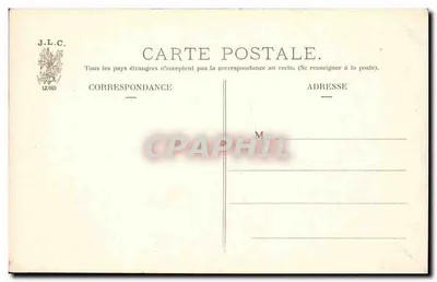 Paris — Jardim do Luxembourg. Uma Avenida. J.L.C. n°296 — Verso