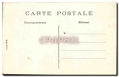 Paris — Jardim das Plantas — Museu Zoológico — Carneiro — Verso