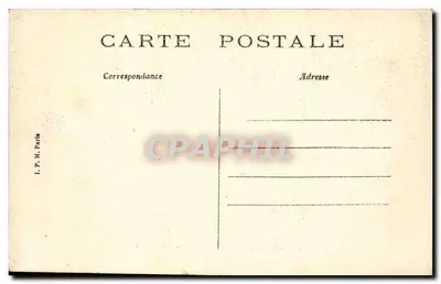 Paris - Jardim das Plantas - Leão do Senegal — editor I. P. M. Paris, n° 238 — Verso