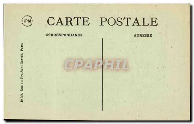 PARIS — Jardim das Plantas — CISNES — editor IPM, n° 250 — Verso