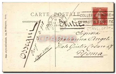 Paris — Jardim das Plantas — Águia Cinza (Europa) — Imp. photo-mecânica, 155 Bd Macédoine, Paris — Verso