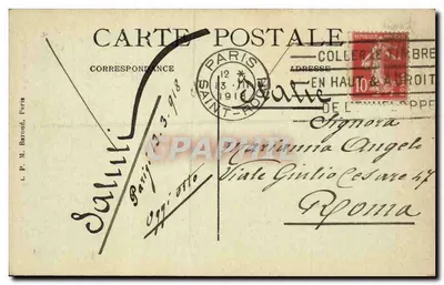 Vautour Fauve (Europe) — Jardin des Plantes — n°324 — Verso