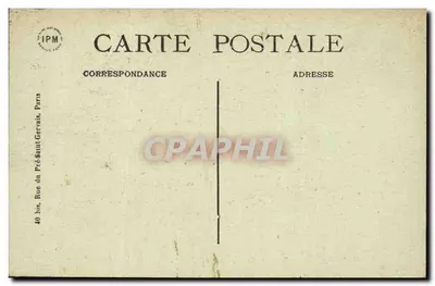 Paris - Jardim das Plantas - Hipopótamo do Senegal — editor IPM, n° 213 — Verso