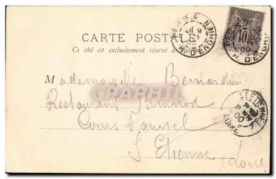 Place de la République — Paris — B.F., Paris, n°50 — Verso