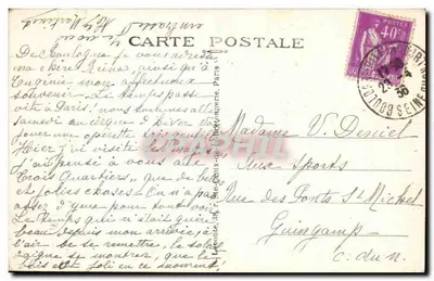 Paris — A Praça da Ópera — A. L. — n° 112 — Verso